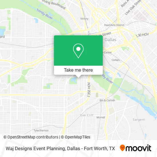Waj Designs Event Planning map