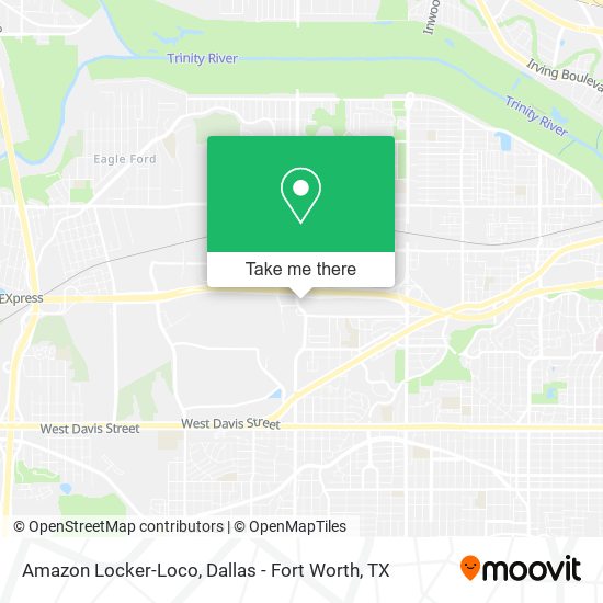 Amazon Locker-Loco map