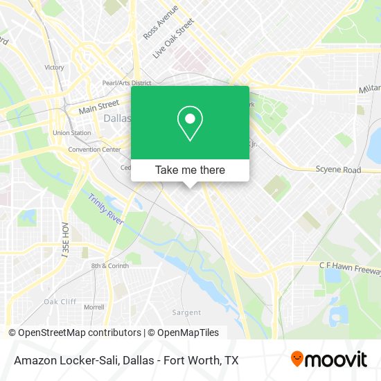 Amazon Locker-Sali map