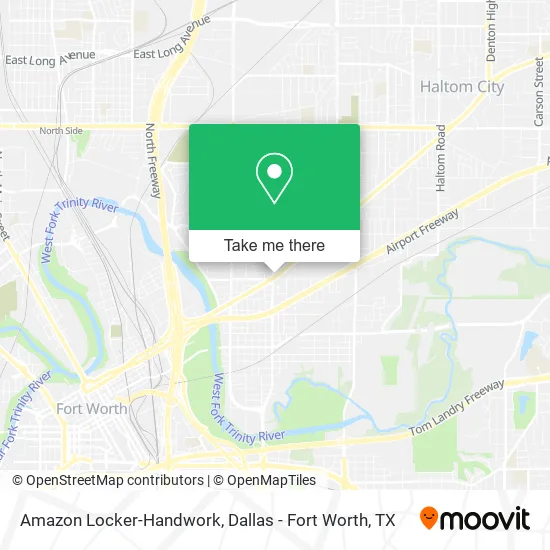Amazon Locker-Handwork map