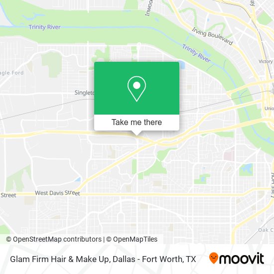 Mapa de Glam Firm Hair & Make Up