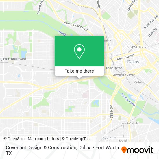 Mapa de Covenant Design & Construction