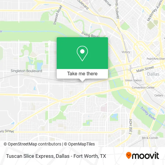 Tuscan Slice Express map