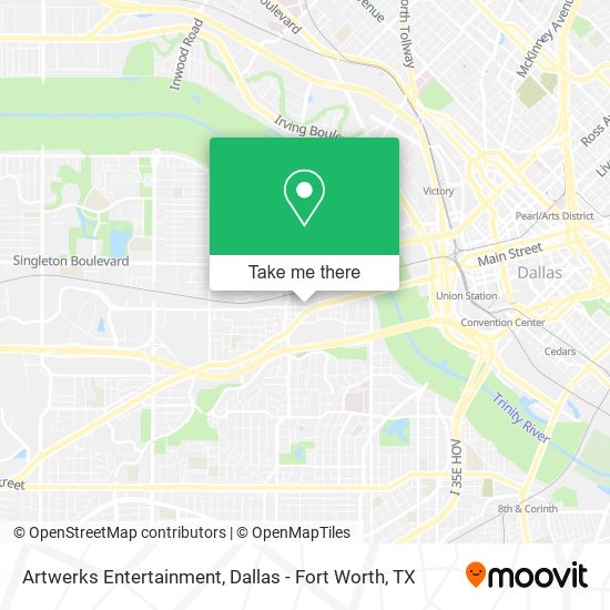 Artwerks Entertainment map