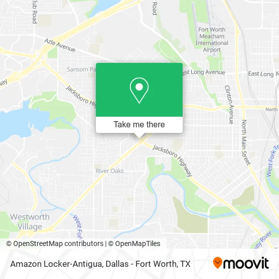 Amazon Locker-Antigua map