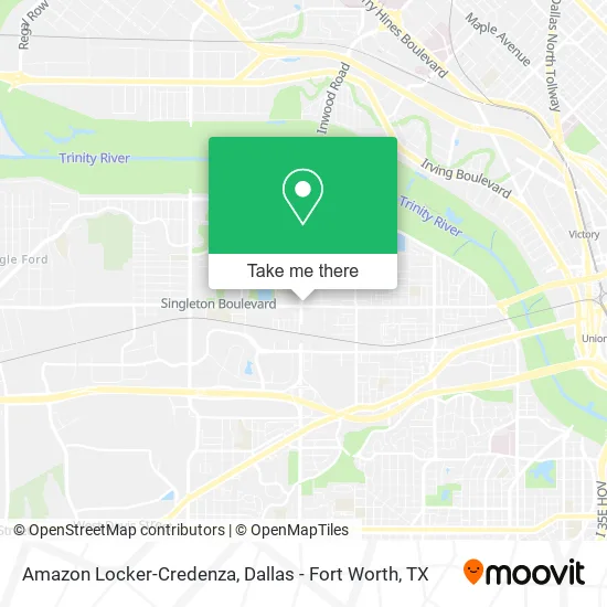 Amazon Locker-Credenza map