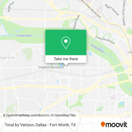 Total by Verizon map