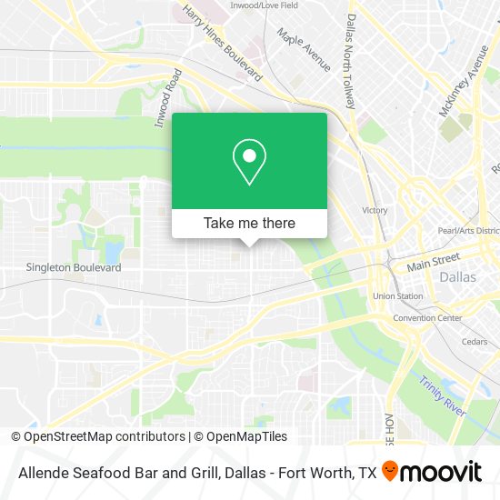 Allende Seafood Bar and Grill map