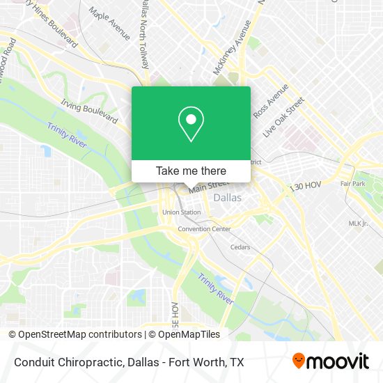Conduit Chiropractic map