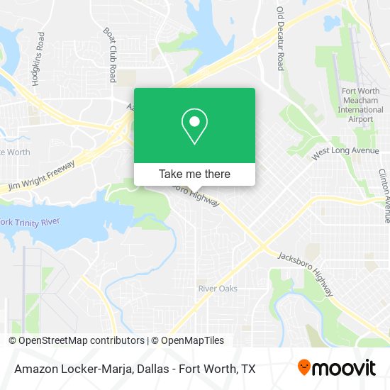 Amazon Locker-Marja map