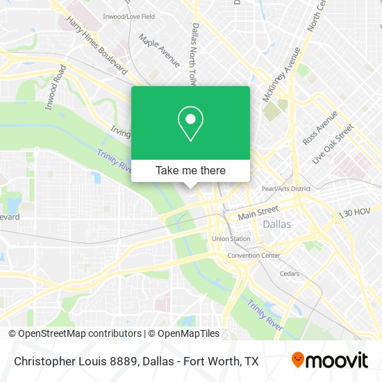 Christopher Louis 8889 map