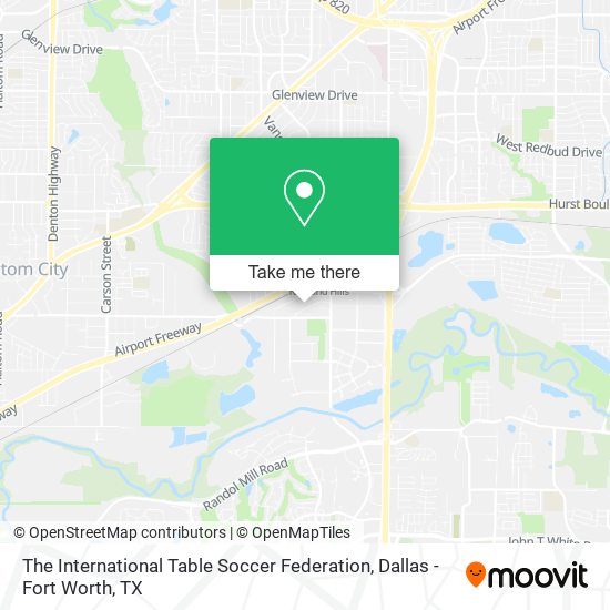 The International Table Soccer Federation map