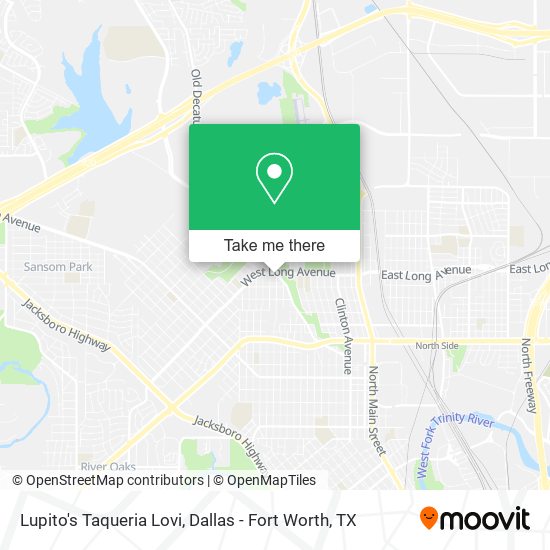Lupito's Taqueria Lovi map