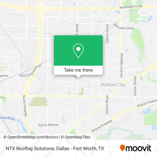 Mapa de NTX Roofing Solutions