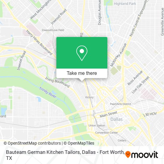 Mapa de Bauteam German Kitchen Tailors