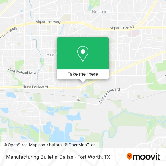 Manufacturing Bulletin map