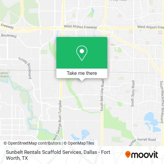 Mapa de Sunbelt Rentals Scaffold Services