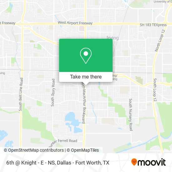 6th @ Knight - E - NS map