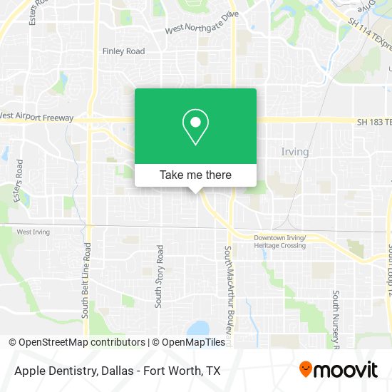 Apple Dentistry map