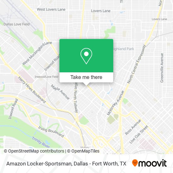 Amazon Locker-Sportsman map