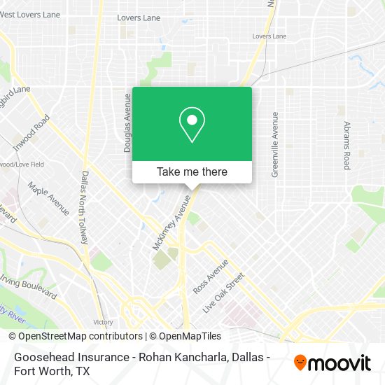 Goosehead Insurance - Rohan Kancharla map