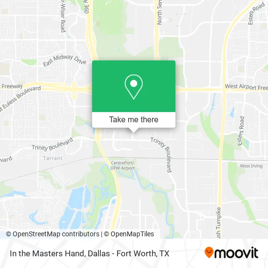 In the Masters Hand map