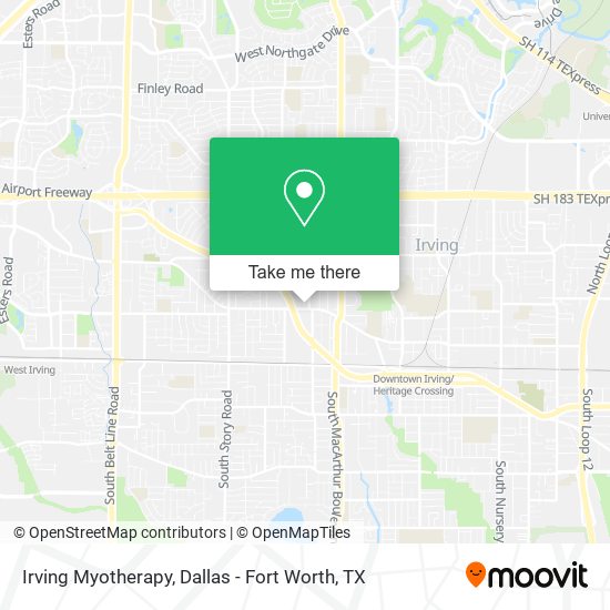 Mapa de Irving Myotherapy