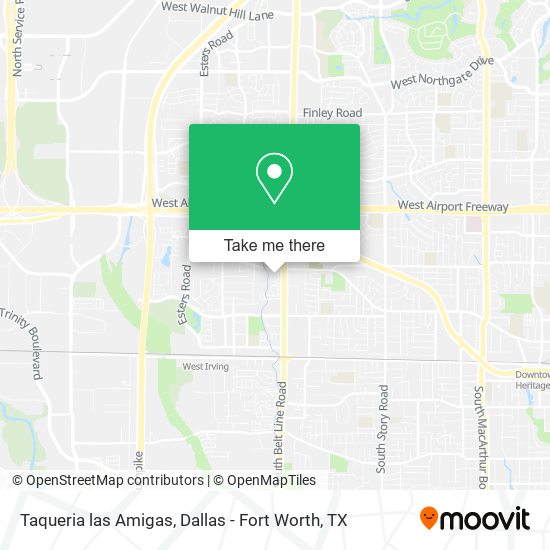 Mapa de Taqueria las Amigas