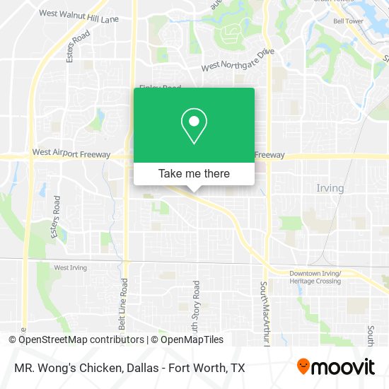 MR. Wong's Chicken map