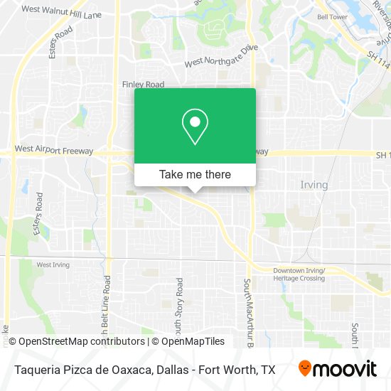 Taqueria Pizca de Oaxaca map