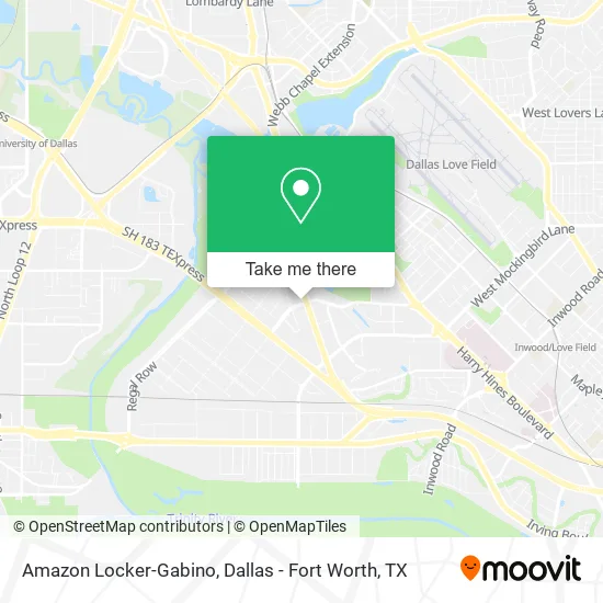 Amazon Locker-Gabino map