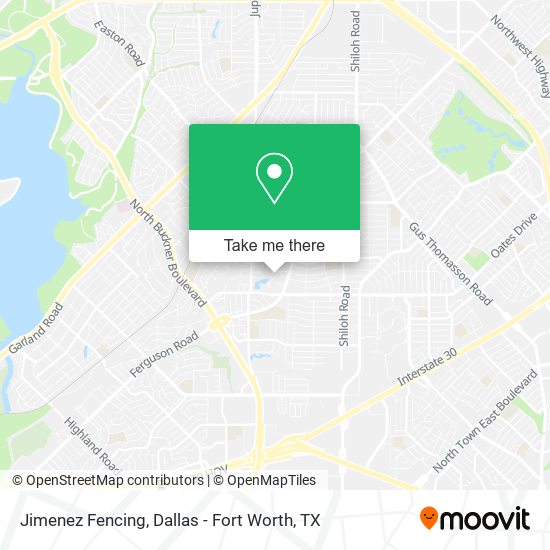 Jimenez Fencing map