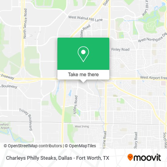 Charleys Philly Steaks map