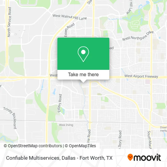 Confiable Multiservices map