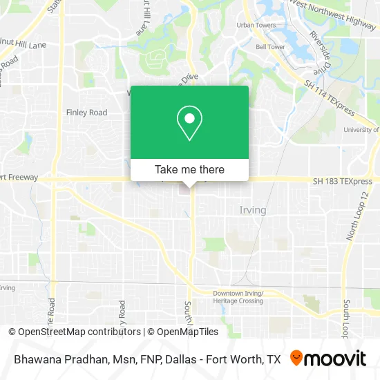 Mapa de Bhawana Pradhan, Msn, FNP