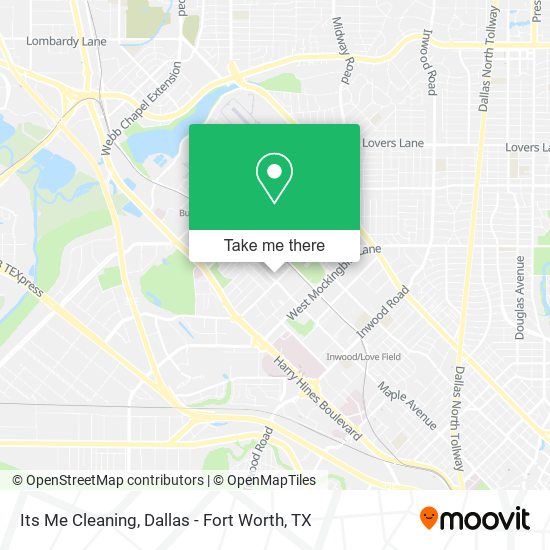 Its Me Cleaning map