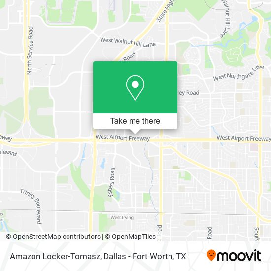 Amazon Locker-Tomasz map