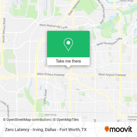 Mapa de Zero Latency - Irving