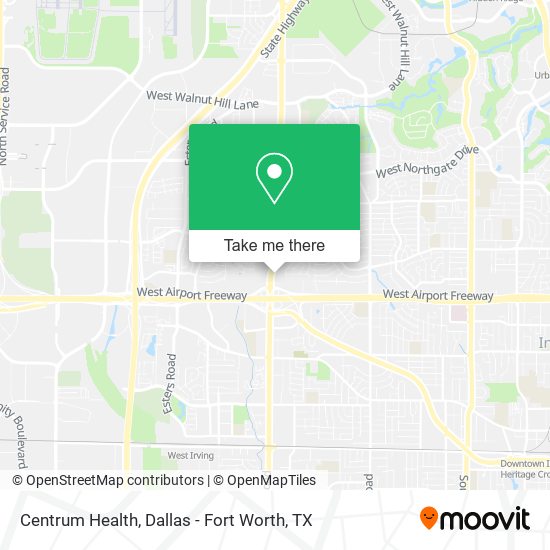 Mapa de Centrum Health