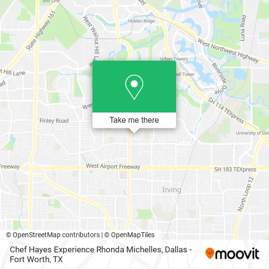 Chef Hayes Experience Rhonda Michelles map