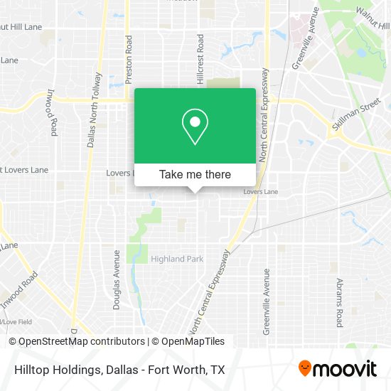 Hilltop Holdings map