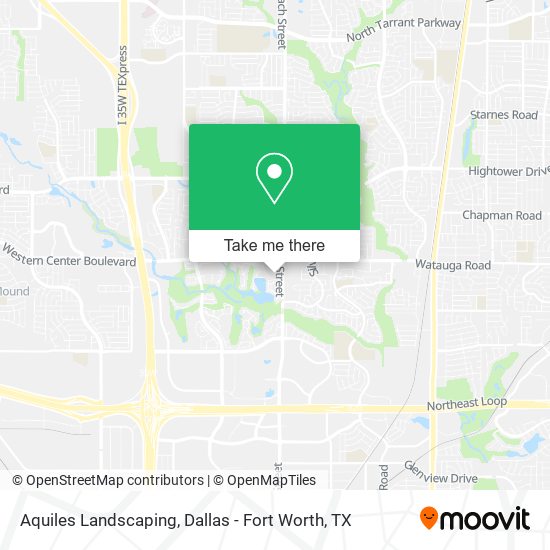 Mapa de Aquiles Landscaping