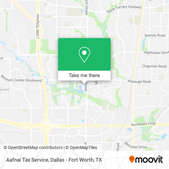 Aafnai Tax Service map