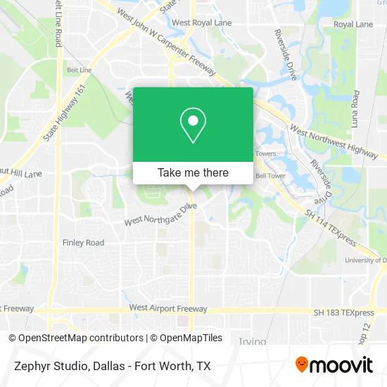 Zephyr Studio map