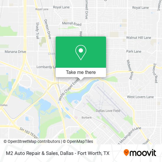 M2 Auto Repair & Sales map