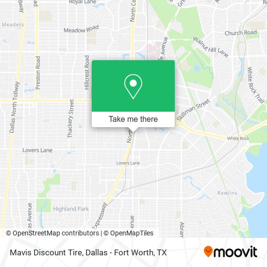 Mavis Discount Tire map