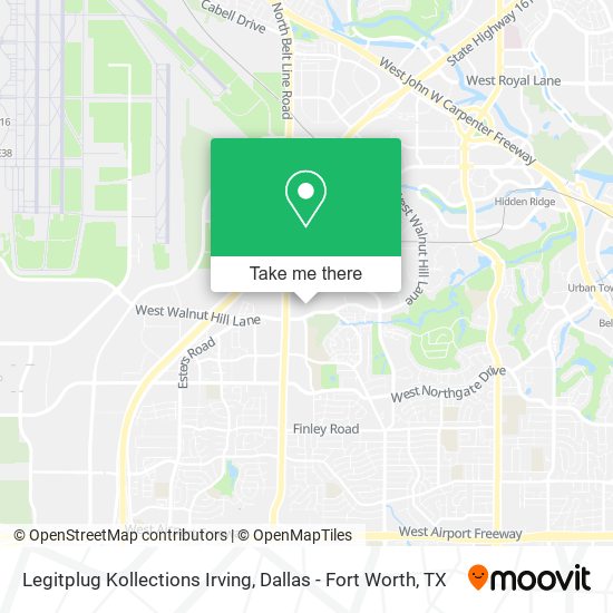 Legitplug Kollections Irving map