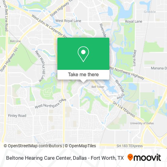 Beltone Hearing Care Center map