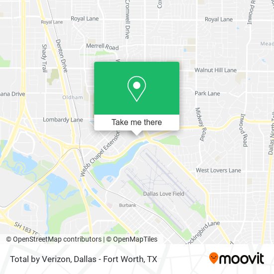Total by Verizon map