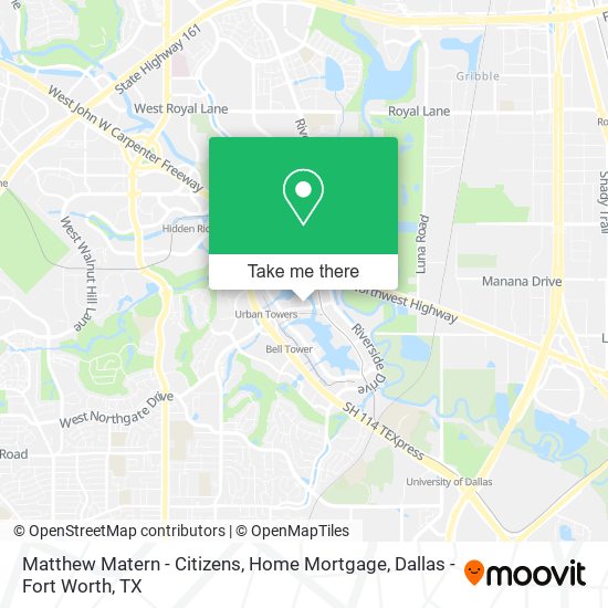 Matthew Matern - Citizens, Home Mortgage map
